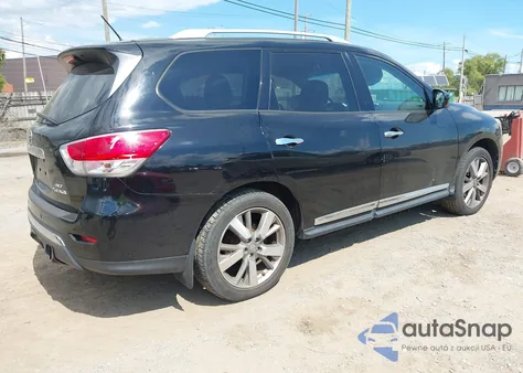 2014 Nissan Pathfinder Platinum/S/Sl/Sv z USA, uszkodzony, nr VIN 5N1AR2MM4EC614067